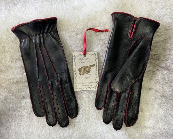 Men Leather Gloves (HCO82018) - Image 2