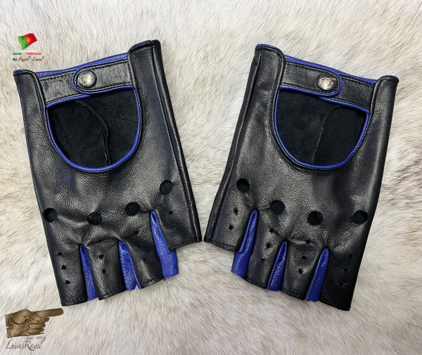 Men Leather Gloves (HCOBL2023) - Image 2