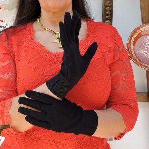 Black Cotton Gloves (SALGBL2020)